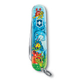 Couteau de poche pour enfants, My First Victorinox, Animal Edition, 9 fonctions