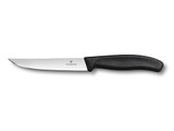 Couteau à steak, Victorinox, SwissClassic, Gourmet, acier inoxydable/noirPP