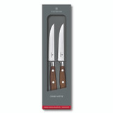Couteau à steak 2pcs. Victorinox, Grand Maître, acier inoxydable/bois de rose, coffret