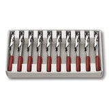 Coupe-ongles,10pcs,Victorinox,acier inoxydable+plastique,m.eyelet,boîte