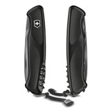Zakmes, Victorinox, Ranger Grip 55, Onyx black, 12f, doos