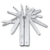 Multitool, Victorinox, Swiss Tool MX, argent, boîte