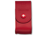 Riemetui v.zakmes, Victorinox, rood leer, 5-8 lagen, lus