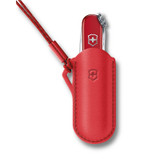 Zakmesetui, Victorinox, Style Icon, leder, met koord