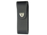Riemetui voor SwissToolPlus, Victorinox, zwart leer, lus