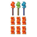 Mini tool fireant set, Victorinox, 9-delig, multicolor, blis