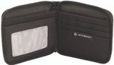 Portemonnee,Victorinox,Zip-Around,10x11x1cm,zwart
