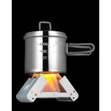 Pocket stove M, Esbit, RVS, met 2x27GR solid fuel, doos