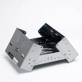 BBQ,pliable,Esbit,charbon,acier inoxydable,180x230x305mm,dans une valise de transport