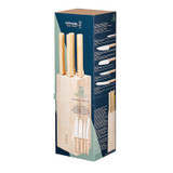 Messenblok, Opinel, Parallèle, Bread, beukenhout, 5 messen