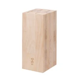 Bloc couteaux, Opinel, 5 fentes, 101x230x116mm, bois de hêtre