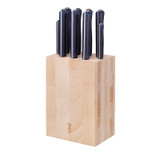 Bloc couteaux, Opinel, 9 fentes, 167x230x116mm, bois de hêtre