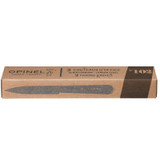 Couteau d'office N°102, Opinel Carbon, 2 pièces, bois de hêtre, boîte