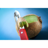 Présentoir éplucheur dentelé N°115, Opinel, Rouge, 12 pièces