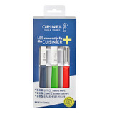Set de cuisine 3 pièces, Opinel TRIO Essentiels+, multicolore, acier inoxydable
