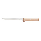 Couteau à filet N°121, Opinel Parallèle, acier inoxydable/bois, boîte