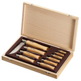 Coffret cadeau couteau de poche,10x Inox assorti,Opinel Classic,acier inoxydable/bois