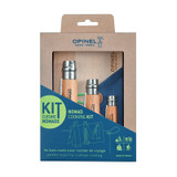 Set de cuisson extérieur, 5 pièces, Opinel, Nomad, étui de voyage
