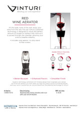 Wijnbeluchter,Vinturi,Aerator,rode wijn