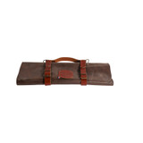 Messenmap, Diamant Sabatier, BonCuir, leer, chocolat