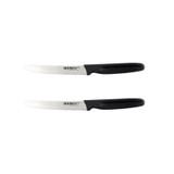 Multifunct. keukenmesje, Homey's, Mölti SVART 11cm, 2 st, bl