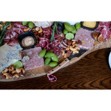 Coupe-fromage, Homey's, Charcuterie, acier inoxydable/bois, autocollant