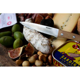 Couteau à saucisse, Homey's, Charcuterie, lisse, acier inoxydable/bois, autocollant