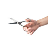 Huishoudschaar, Homey's, 1 gr.oog gesmeed/vernikkeld, kaart