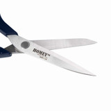 Ciseaux de coupe, Homey's Adile, gauche, acier inoxydable/nylon bleu, carte