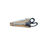 Ciseaux de coupe, Homey's Adile, gauche, acier inoxydable/nylon bleu, carte