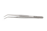 Kookpincet 2st, Diamant Sabatier,zijwrts gebogen/spits,kaart