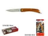Couteau de poche, Homey's, Standby K2, acier inoxydable/bois de rose, boîte