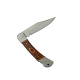 Couteau de poche, Homey's, Profjob K4, cran de sureté, acier inox/Micarta, boîte