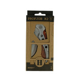 Zakmes, Homey's, Profjob K2, lock, RVS/Pakka, doos