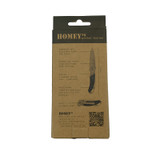 Zakmes, Homey's, Escape K3, lock, RVS/G10, clip, doos