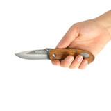 Zakmes, Homey's, StandBy K1, RVS/hout, etui, blister