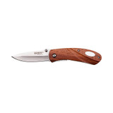 Couteau de poche, Homey's, StandBy K1, lock, brown, stainless steel/wood, box