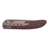 Zakmes, Herbertz, grijs/bruin, RVS/hout, blister