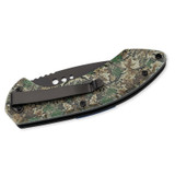Reddingszakmes, Herbertz, CJH, Wood Camo, RVS/ABS, doos