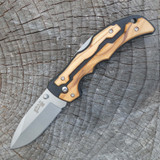 Couteau de poche, Herbertz, Selektion, acier inoxydable/Body+G10, 1 main, boîte