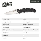 Zakmes, Herbertz, Selektion, zwart, RVS/G10, doos