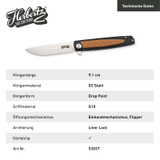 Zakmes, Herbertz, Selektion, zwart/bruin, RVS/G10, doos