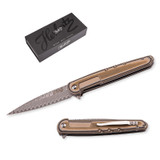 1-Hand zakmes, Herbertz, Selektion, Damast/G10, doos