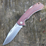 Zakmes, Herbertz, bruin, RVS/Sandelhout, doos