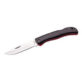 Zakmes, Herbertz, zwart, 8 cm, RVS/Pakkahout, doos