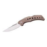 Couteau de poche, Herbertz, beige désert, acier inoxydable/G10, boîte