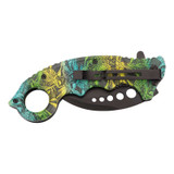 Couteau de poche Karambit, Herbertz, Serpents, acier inoxydable/ABS, boîte