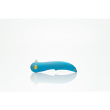 Couteau de poche,HEA,acier inoxydable/Ti bleu