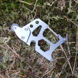 Survivaltool, Herbertz, 6f, zilver, RVS, etui