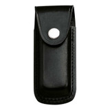 Riemetui, Herbertz, zwart leer, 11cm, knop, doos
